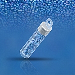 Miyuki Size 15/0 Seed Beads Matte Light Blue AB 8.2g