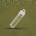 Miyuki Round Seed Beads Size 15/0 Olive AB 8.2g Miyuki Round Seed Beads Size 15/0 Olive AB 8.2g