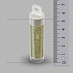Miyuki Round Seed Beads Size 15/0 Olive AB 8.2g Miyuki Round Seed Beads Size 15/0 Olive AB 8.2g