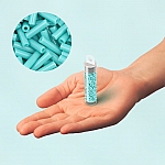 Miyuki 6mm Bugle Seed Beads Opaque Turquoise Green 25g