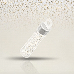 Miyuki Size 15/0 Round Seed Beads Matte Cream 8.2g Tube