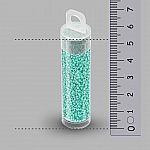Miyuki Round Seed Beads Size 15/0 Opaque Turquoise 8.2g