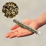 SuperUno™ Czech Glass Seed Beads 2.5x5mm Full Amber 22g