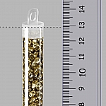 SuperUno™ Czech Glass Seed Beads 2.5x5mm Full Amber 22g