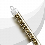 SuperUno™ Czech Glass Seed Beads 2.5x5mm Full Amber 22g