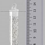 SuperUno™ Czech Glass Seed Beads (2.5x5mm) Crystal 22g