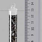 Miyuki Silver Lined Montana 4mm Square Seed Beads 20g