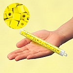 Miyuki Opaque Yellow 4mm Square (Cube) Seed Beads 20g