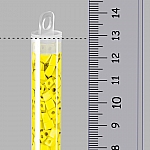Miyuki Opaque Yellow 4mm Square (Cube) Seed Beads 20g