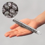 SuperUno™ Czech 2.5x5mm Seed Beads Chalk Jet Luster 22g