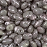 SuperUno™ Czech 2.5x5mm Seed Beads Chalk Jet Luster 22g