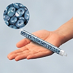 SuperUno™ (2.5x5mm) Czech Glass Beads Blue Luster - 22g