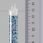 SuperUno™ (2.5x5mm) Czech Glass Beads Blue Luster - 22g