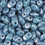 SuperUno™ (2.5x5mm) Czech Glass Beads Blue Luster - 22g