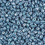 SuperUno™ (2.5x5mm) Czech Glass Beads Blue Luster - 22g