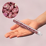 SuperUno™ 2.5x5mm Czech Glass Seed Beads Red Luster 22g