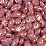 SuperUno™ 2.5x5mm Czech Glass Seed Beads Red Luster 22g