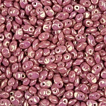 SuperUno™ 2.5x5mm Czech Glass Seed Beads Red Luster 22g