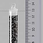 SuperUno™ Czech Glass Seed Beads 2.5x5mm Jet - 22 gram