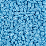 SuperUno™ 2.5x5mm Czech Seed Beads Turquoise Blue - 22g