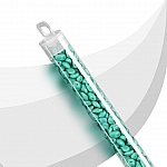 SuperUno™ Czech 2.5x5mm Seed Beads Turquoise Green 22g