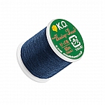 KO Denim Blue Japanese Nylon Beading Thread 50m Reel