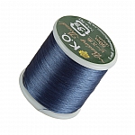 KO Denim Blue Japanese Nylon Beading Thread 50m Reel