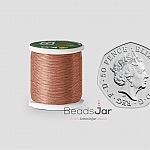 KO Apricot Japanese Nylon Beading Thread 50m Reel
