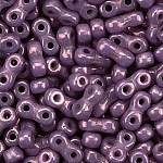 Infinity Czech Seed Beads 3x6mm Vega On Chalk 8g