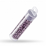 Infinity Czech Seed Beads 3x6mm Vega On Chalk 8g