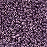 Infinity Czech Seed Beads 3x6mm Vega On Chalk 8g