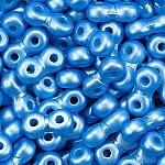 Infinity Czech Glass Beads 4x8mm Pastel Turquoise 7.5g Infinity Czech Glass Beads 4x8mm Pastel Turquoise 7.5g