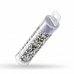 Infinity Two Hole Czech Beads 4x8mm Full Labrador 7.5g