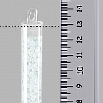 Miyuki Drop Seed Beads Matte Transparent Crystal AB 3.4mm