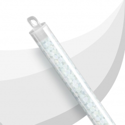 Miyuki Drop Seed Beads Matte Transparent Crystal AB 3.4mm