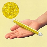 Miyuki Drops Transparent Silver Lined Yellow 3.4mm 25g