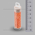 Miyuki Drop Seed Beads Matt Trans. Orange AB 2.8mm 9g