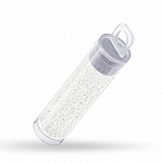 Miyuki Size 15 Seed Bead 1.5mm Opaque Chalk White 8.2g