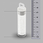 Miyuki Size 15 Seed Bead 1.5mm Opaque Chalk White 8.2g