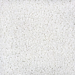 Miyuki Size 15 Seed Bead 1.5mm Opaque Chalk White 8.2g