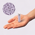 Miyuki Seed Beads Size 15/0 Round - Matt Lavender 8.2g