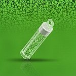 Miyuki Seed Beads Size 15/0 Round Opaque Pea Green 8.2g