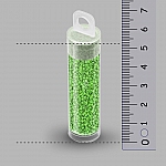 Miyuki Seed Beads Size 15/0 Round Opaque Pea Green 8.2g