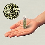 Miyuki Seed Beads Size 15/0 Round Metallic Olive - 8.2g