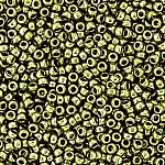 Miyuki Seed Beads Size 15/0 Round Metallic Olive - 8.2g