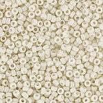 Miyuki Seed Beads Size 15 Opaque Limestone Lustre 8.2g
