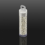 Miyuki Delica Seed Beads Size 11 Galvanized Silver 7.2g
