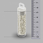 Miyuki Delica Seed Beads Size 11 Galvanized Silver 7.2g