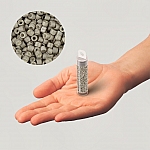 Miyuki Delica Beads Size 11 Galvanized Matte Pewter 7.2g