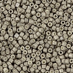 Miyuki Delica Beads Size 11 Galvanized Matte Pewter 7.2g